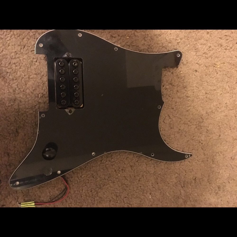 Pre wired pick guard